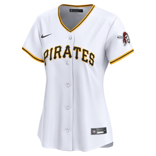 Pittsburgh Pirates Nike Women's Home Limited Jersey - White - Image 2