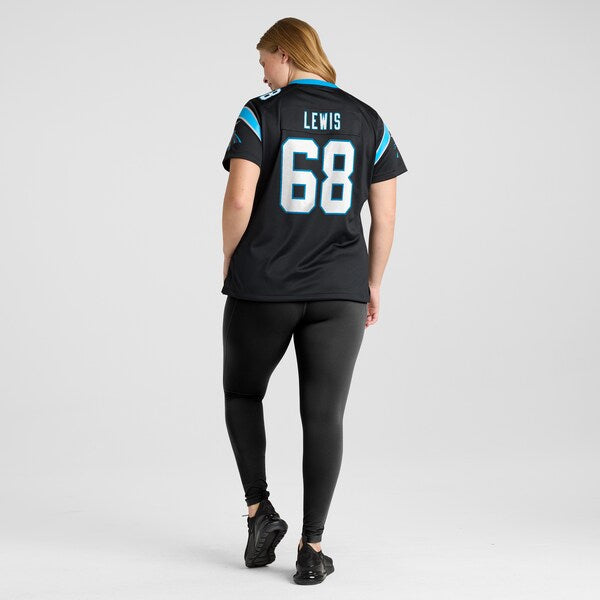 Damien Lewis Carolina Panthers Nike Women's Game Jersey - Black - Image 7