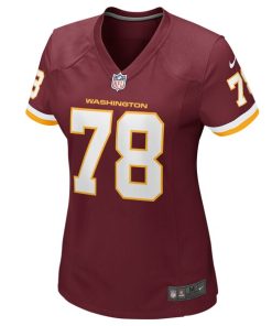 Alternative view of Cornelius Lucas Washington Football Team Nike Women's Game Player Jersey -Burgundy