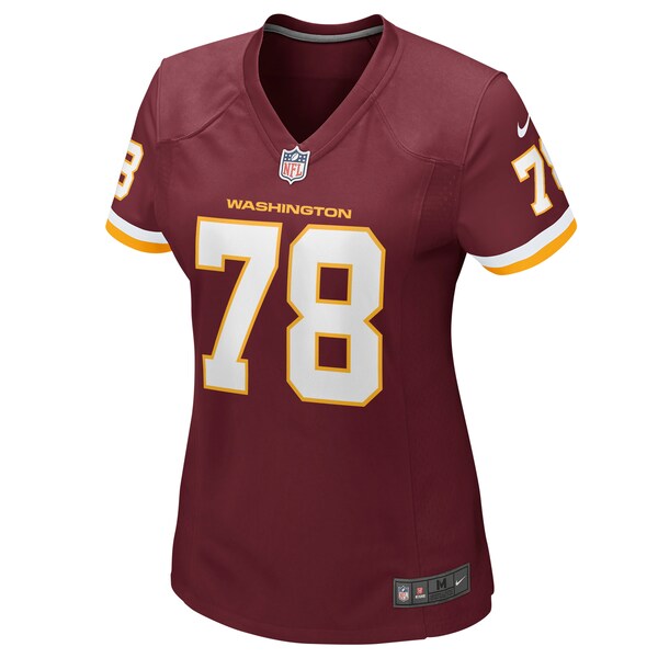 Cornelius Lucas Washington Football Team Nike Women's Game Player Jersey -Burgundy - Image 2