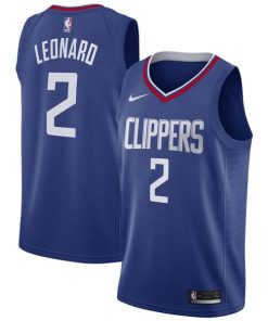 Kawhi Leonard LA Clippers Nike 2019/20 Swingman Jersey Blue - Icon Edition