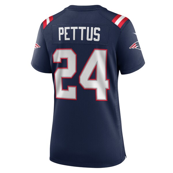Dell Pettus New England Patriots Nike Women's Game Jersey - Navy - Image 6
