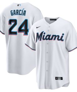 Avisa¨ªl Garc¨ªa Miami Marlins Nike Home  Replica Player Jersey - White