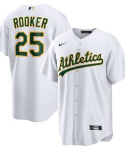 Brent Rooker Oakland Athletics Nike Home Replica Jersey - White