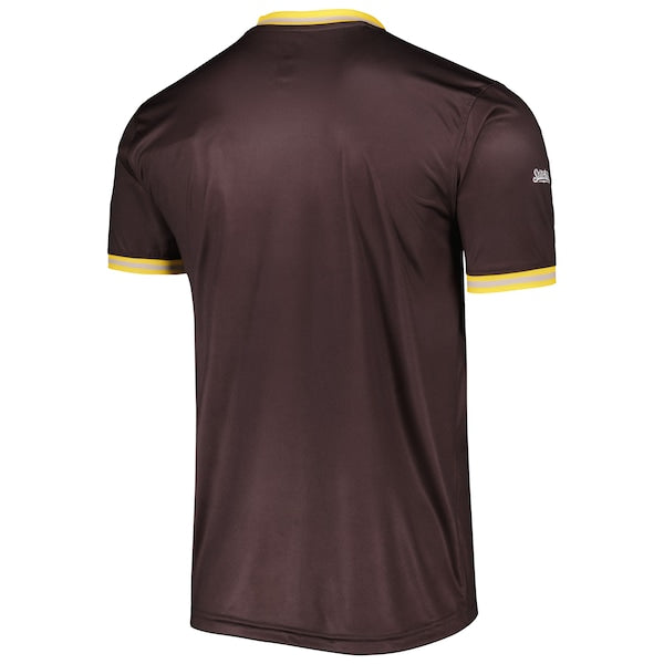 San Diego Padres Stitches Cooperstown Collection Team Jersey - Brown - Image 3
