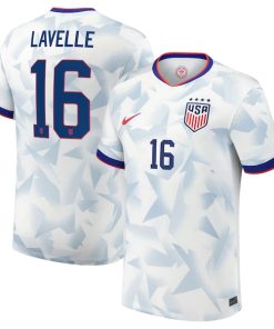 Rose Lavelle USMNT Nike 2025 Home Replica Player Jersey - White