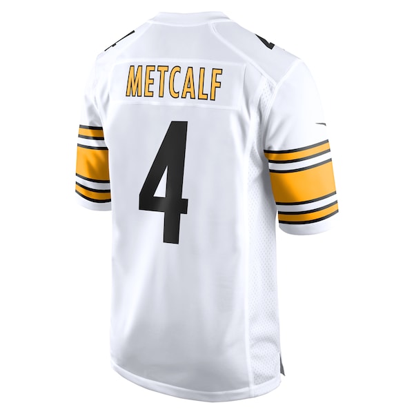 DK Metcalf Pittsburgh Steelers Nike Game Player Jersey - White - Image 3