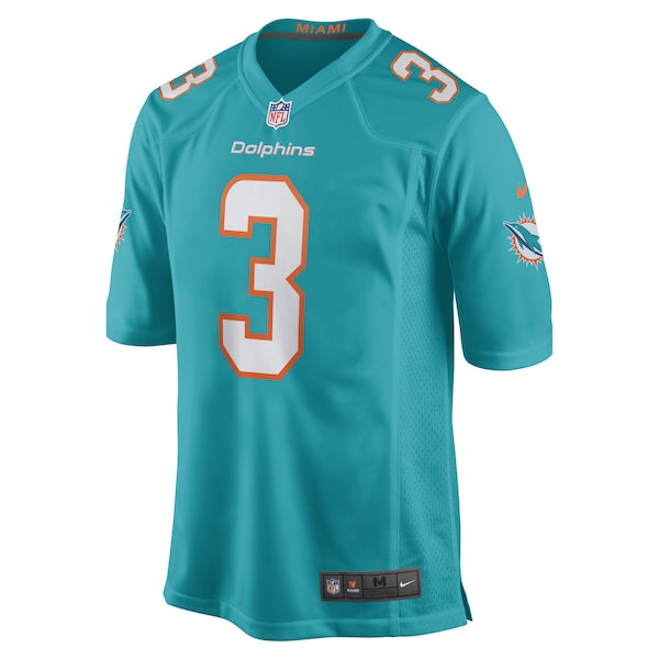 Myles Gaskin Miami Dolphins Nike Game Player Jersey - Aqua - Image 2