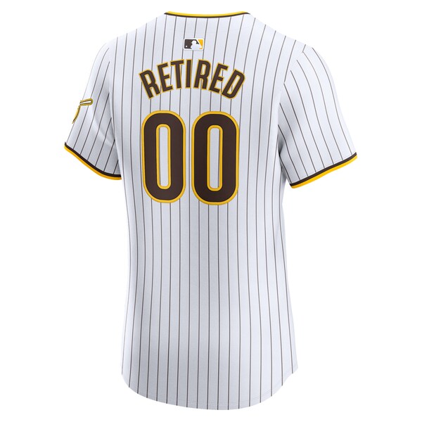 San Diego Padres Nike Home Elite Pick-A-Player Retired Roster Jersey - White - Image 3