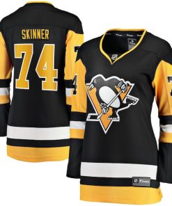 Stuart Skinner Pittsburgh Penguins Indiana Women's Home Breakaway Jersey - Black