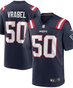 Mike Vrabel New England Patriots Nike Game Retired Player Jersey - Navy