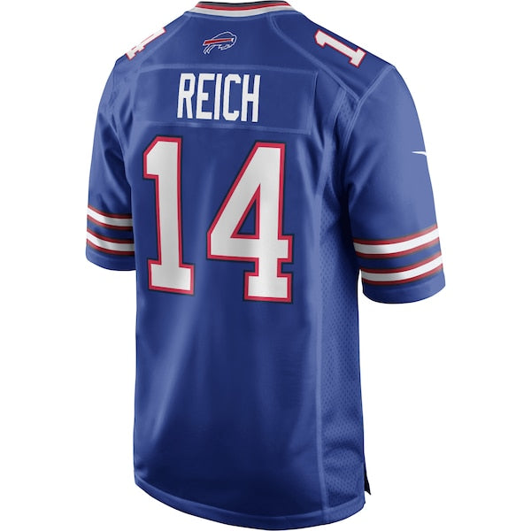 Frank Reich Buffalo Bills Nike Game Retired Player Jersey - Royal - Image 3