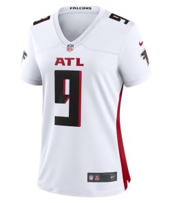 Alternative view of Michael Penix Jr. Atlanta Falcons Nike Women's Game Jersey -  White