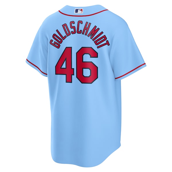 Paul Goldschmidt St. Louis Cardinals Nike Alternate Replica Player Name Jersey - Light Blue - Image 3