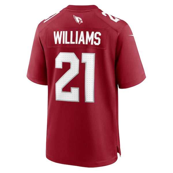 Garrett Williams Arizona Cardinals Nike Game Jersey - Cardinal - Image 3