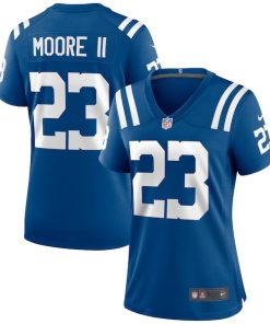 Alternative view of Kenny Moore II Indianapolis Colts Nike Women's Game Jersey - Royal/Blue