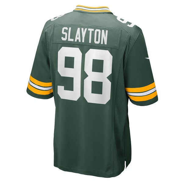 Chris Slayton Green Bay Packers Nike Game Player Jersey - Green - Image 3