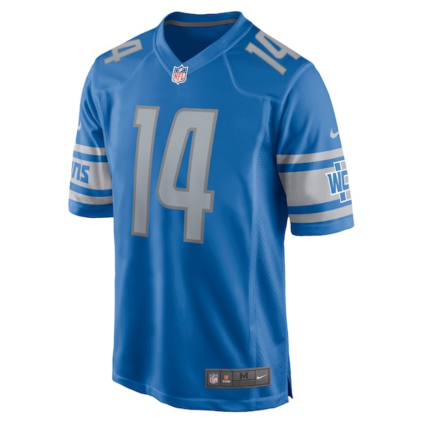 Amon-Ra St. Brown Detroit Lions Nike Game Player Jersey - Blue - Image 2