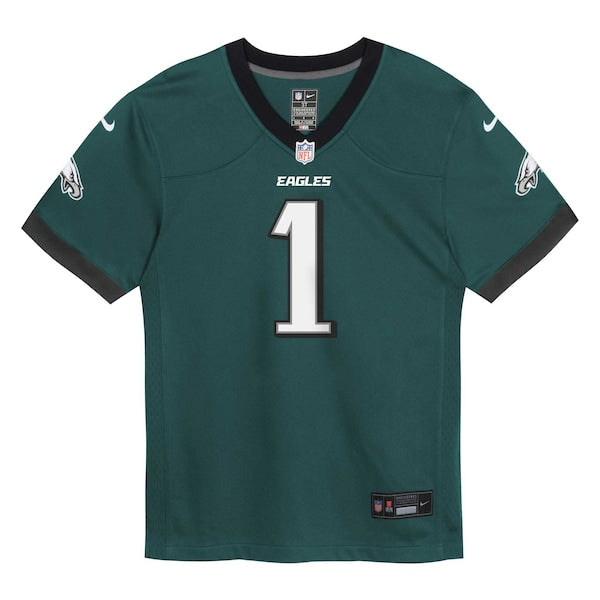 Jalen Hurts Philadelphia Eagles Nike Toddler Game Jersey - Midnight Green/Kelly Green - Image 3
