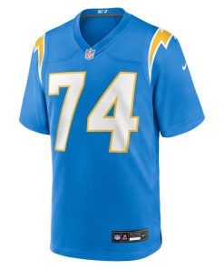 Alternative view of Austin Deculus Los Angeles Chargers Nike Team Game Jersey -  Powder Blue