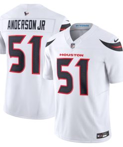 Will Anderson Jr. Houston Texans Nike Vapor F.U.S.E. Limited Jersey - White/Navy/Red