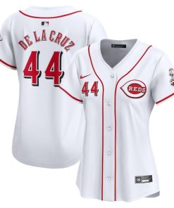 Elly De La Cruz Cincinnati Reds Nike Women's Home Limited Player Jersey?¨C White