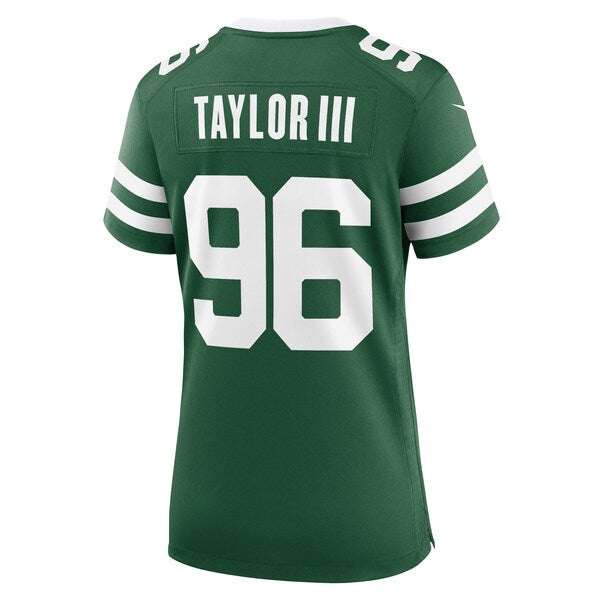 Leonard Taylor III New York Jets Nike Women's Team Game Jersey - Legacy Green - Image 4