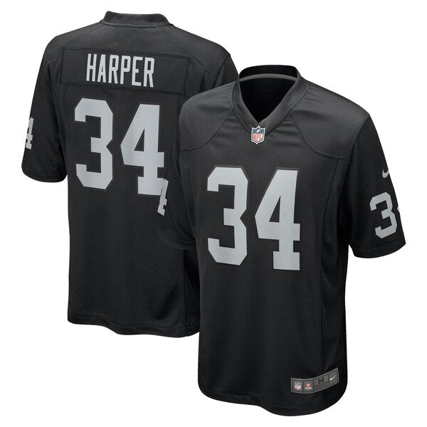 Thomas Harper Las Vegas Raiders Nike Team Game Jersey - Black