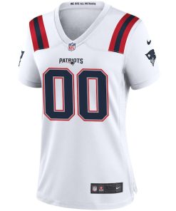 Alternative view of Nike New England Patriots Women's Custom Game Jersey - White