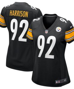 James Harrison Pittsburgh Steelers Nike Women's Retired Game Jersey - Black