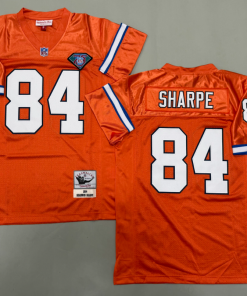 Shannon Sharpe Denver Broncos Authentic Throwback Retired Player Jersey