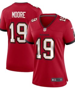 David Moore Tampa Bay Buccaneers Nike Women's  Game Jersey -  Red