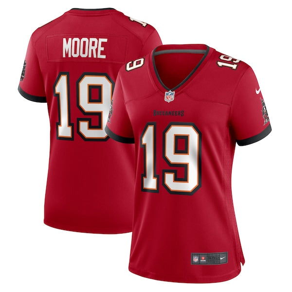 David Moore Tampa Bay Buccaneers Nike Women's Game Jersey - Red