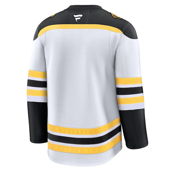 Boston Bruins Away Premium Jersey - White/Black - Image 2