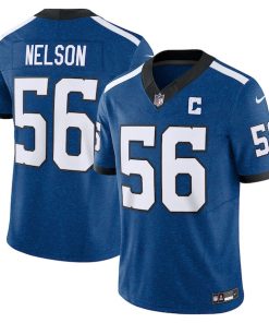 Quenton Nelson Indianapolis Colts Nike Vapor F.U.S.E. Limited Jersey - Blue
