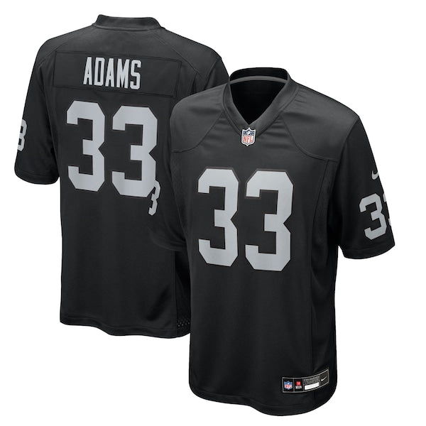 Jamal Adams Las Vegas Raiders Nike Team Game Jersey - Black