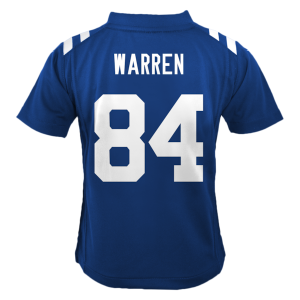 Tyler Warren Indianapolis Colts Nike Toddler Team Game Jersey - Royal - Image 3