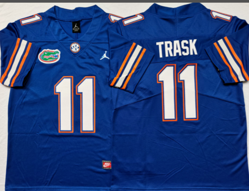 Kyle Trask NCAA Florida Gators Jordan Band Vapor Limited Jersey