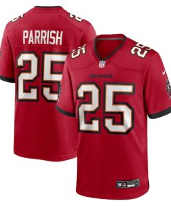 Jacob Parrish Tampa Bay Buccaneers Nike Team Game Jersey -  Red