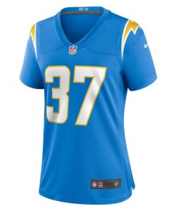 Alternative view of Jaylinn Hawkins Los Angeles Chargers Nike Women's  Game Jersey -  Powder Blue