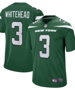 Jordan Whitehead New York Jets Nike Game Player Jersey - Gotham Green