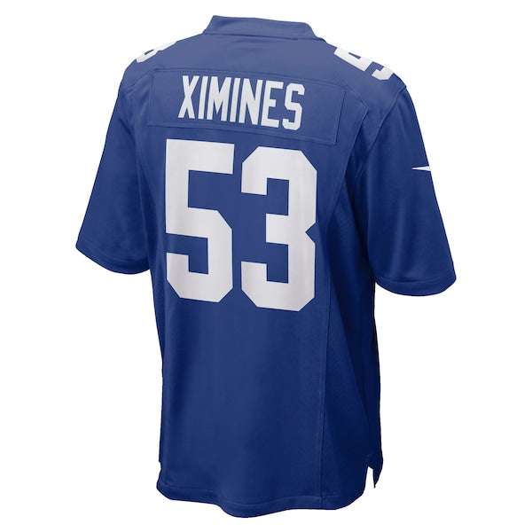 Oshane Ximines New York Giants Nike Game Jersey - Royal - Image 3