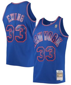 Patrick Ewing New York Knicks 1996/97 Hardwood Classics Swingman Jersey - Blue