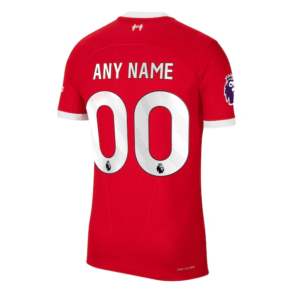 Liverpool Nike 2023/24 Home Authentic Custom Jersey - Red - Image 3