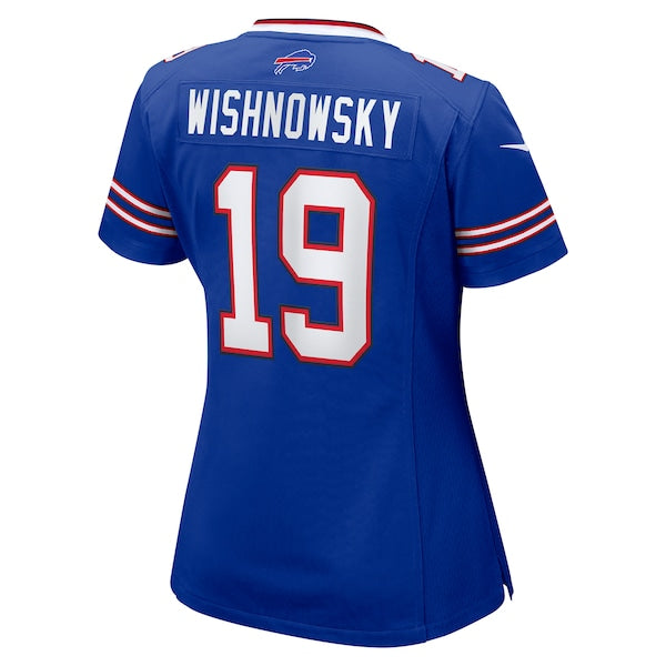 Mitch Wishnowsky Buffalo Bills Nike Women's Team Game Jersey - Royal - Image 3