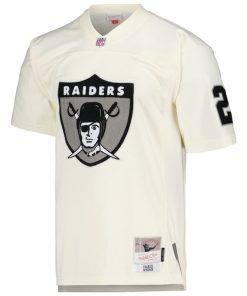 Alternative view of Charles Woodson Las Vegas Raiders Chainstitch Legacy Jersey - Cream
