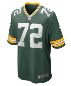 Alternative view of Caleb Jones Green Bay Packers Nike Game Player Jersey - Green