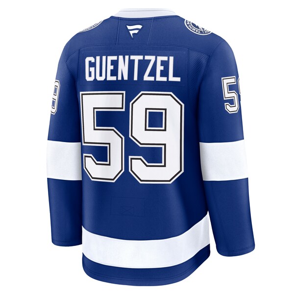 Jake Guentzel Tampa Bay Lightning Home Premium Jersey - Blue - Image 3