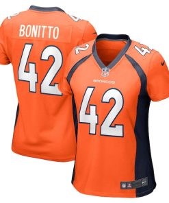 Nik Bonitto Denver Broncos Nike Women's Game Player Jersey - Orange