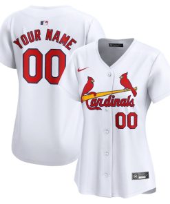 St. Louis Cardinals Nike Women's Home Limited Custom Jersey - White
